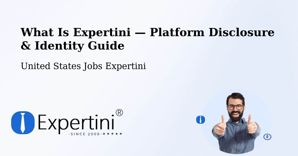 What Is Expertini — Platform Disclosure & Identity Guide – Becker